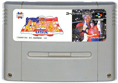 SFC 実戦 バスフィッシング必勝法 in USA (ソフトのみ)【中古】 スーパーファミコン スーファミ