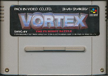 SFC ヴォルテックス～ザ FXロボットバトル （ソフトのみ）【中古】スーパーファミコン スーファミ