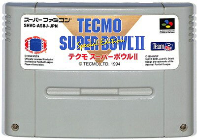 SFC テクモスーパーボウル2 スペシャルエディション (ソフトのみ)【中古】 スーパーファミコン スーファミ SFC テクモスーパーボウル2 スペシャルエディション (ソフトのみ)【中古】 スーパーファミコン スーファミ