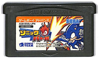 GBA ソニックバトル ソフトのみ 【中古】 ゲームボーイアドバンス