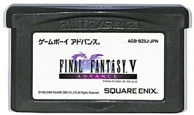 GBA ファイナルファンタジー5 アドバンス セーブ可 前面シールに少々色ヤケあり（ソフトのみ） 【中古】 ゲームボーイアドバンス 1