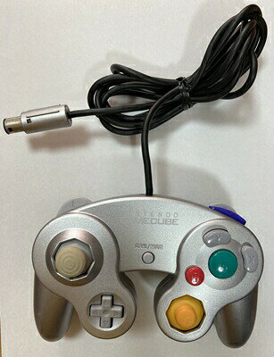 【中古】 ニンテンドーゲームキューブ専用コントローラー シルバー GC用