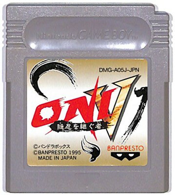 GB ONI5 オニ5 隠忍を継ぐ者 セーブ可(ソフトのみ) 【中古】 ゲームボーイ GB ONI5 オニ5 隠忍を継ぐ者 セーブ可(ソフトのみ) 【中古】 ゲームボーイ