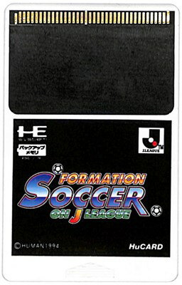 【PCE Huカード】フォーメーションサッカー オン Jリーグ（ソフトのみ）【中古】PCエンジン