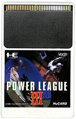 【PCE Huカード】 パワーリーグ3 (ソフトのみ)【中古】PCエンジン 【PCE Huカード】 パワーリーグ3 (ソフトのみ)【中古】PCエンジン