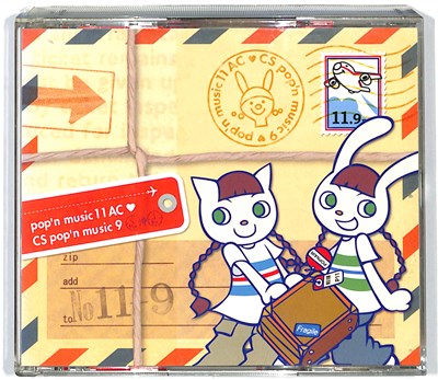 『CD』 ポップンミュージック11 AC CSポップンミュージック9 【中古】ゲーム音楽 メール(DM)便不可