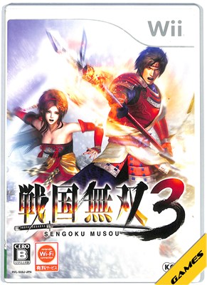 【Wii】戦国無双3【中古】