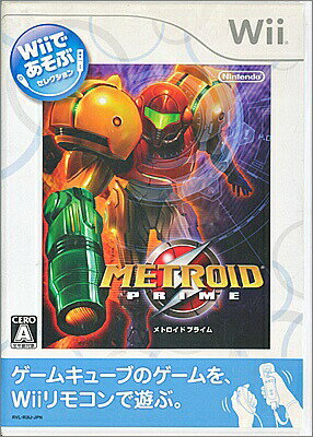 【Wii】Wiiであそぶ メトロイドプライム （ケース・説あり）【中古】