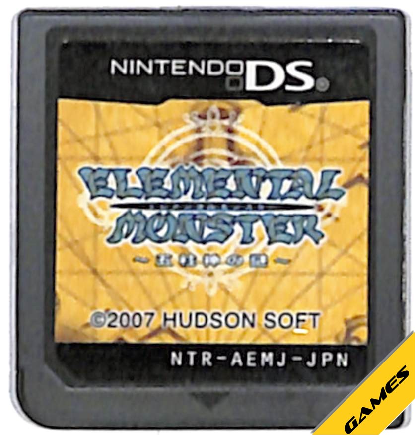 樂天商城 - 【DS】エレメンタルモンスター 五柱神の謎 (ソフトのみ) 【中古】