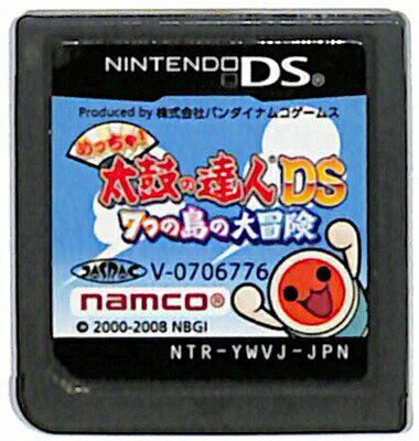 【DS】めっちゃ! 太鼓の達人DS 7つの島の大冒険 (ソフトのみ) 【中古】DSソフト