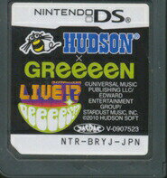 【DS】HUDSON X GReeeeN ライブ!? DeeeeS!? (ソフトのみ) 【中古】DSソフト