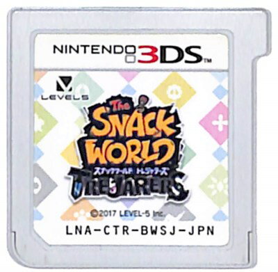 【3DS】スナックワールド トレジャラーズ (ソフトのみ) 【中古】3DSソフト