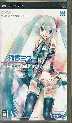 【PSP】初音ミク Project DIVA (箱・説あり) 【中古】プレイステーションポータブル