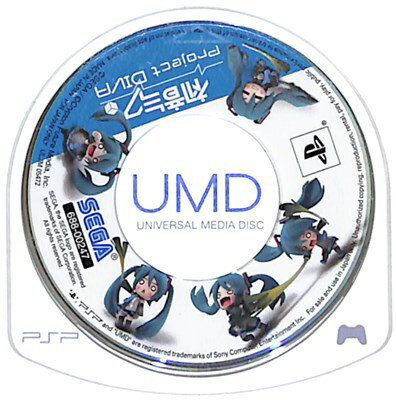 【PSP】 初音ミク Project DIVA (ソフトのみ） 【中古】プレイステーションポータブル