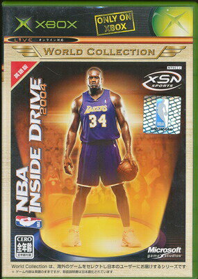 【Xbox】 NBA Inside Drive 2004 (Xboxワールドコレクション) 【中古】エックスボックス xbox