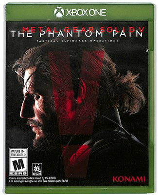 【XBOX ONE】METAL GEAR SOLID V THE PHANTOM PAIN メタルギアソリッド5 ファントム ペイン 北米版 18歳以上対象【中…