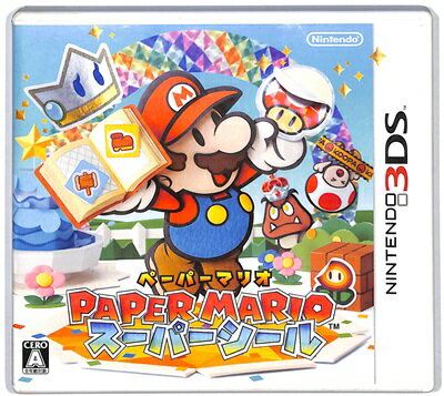 【3DS】ペーパーマリオ スーパーシール (ケースあり 説明書なし) 【中古】3DSソフト