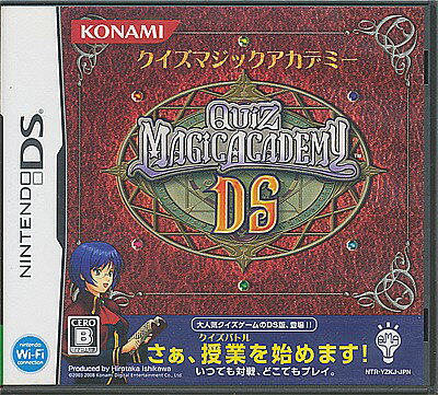 【DS】クイズマジックアカデミーDS (箱・説あり) 【中古】DSソフト