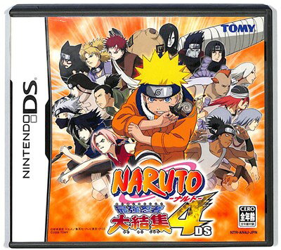 【DS】NARUTO ナルト 最強忍者大結集4 DS (箱・説あり) 【中古】DSソフト 【DS】NARUTO ナルト 最強忍者大結集4 DS (箱・説あり) 【中古】DSソフト