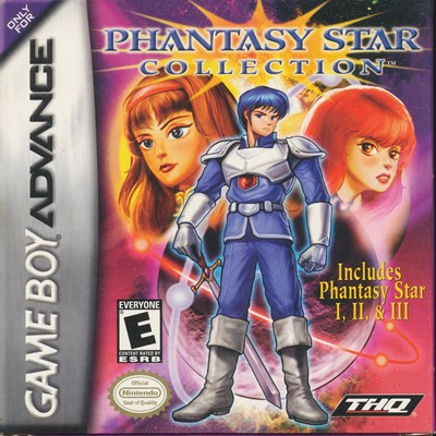 GBA ファンタシースター コレクション/Phantasy Star Collection 海外版（箱・説あり）【中古】ゲームボーイアドバンス