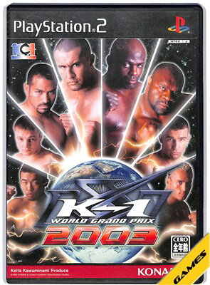 【PS2】K-1 WORLD GRAND PRIX 2003【中古】プレイステーション2 プレステ2