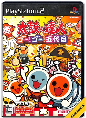 Ps2 Soft, Other Software - 【PS2】太鼓の達人 ゴー！ゴー！五代目【中古】プレイステーション2
