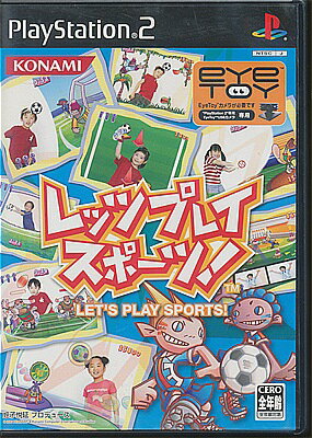 【PS2】レッツプレイスポーツ! EyeToyカメラ専用【中古】プレイステーション2 プレステ2