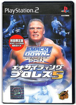 【PS2】エキサイティング プロレス5 初回限定版 付録DVD付【中古】 プレイステーション2 プレステ2