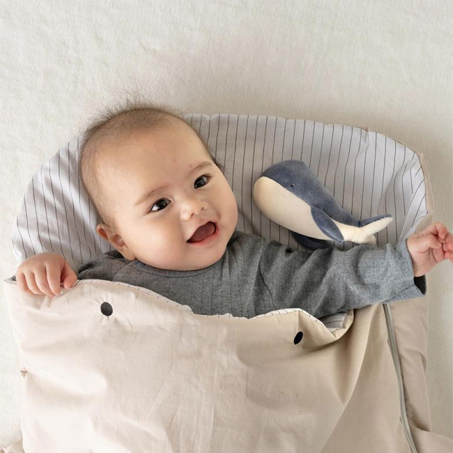 ぬいぐるみ　ファーストトイ　べビートイ　布製ラトル　ラトル　くま　あひる　くじら　ひつじ　アニマル　どうぶつ　ヌエール ディ リアン　新生児　赤ちゃんおもちゃ　ベビーおもちゃ　出産準備　出産祝い　ベビーギフト　プレゼント 3