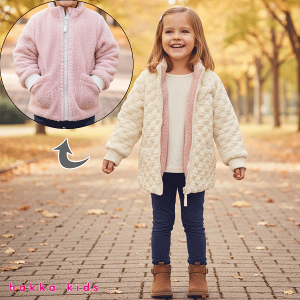 乐天商城 - ◆◆期間限定30％OFF◆◆　hakka kids　ハッカキッズ　キルティングリバーシブルコート　子供服　アウター　羽織　防寒　生成　キルティング　ボア　コート　ジャケット　リバーシブル　キッズ　子供　女の子　女児　送料無料！※沖縄県・離島は送料1000円かかります。