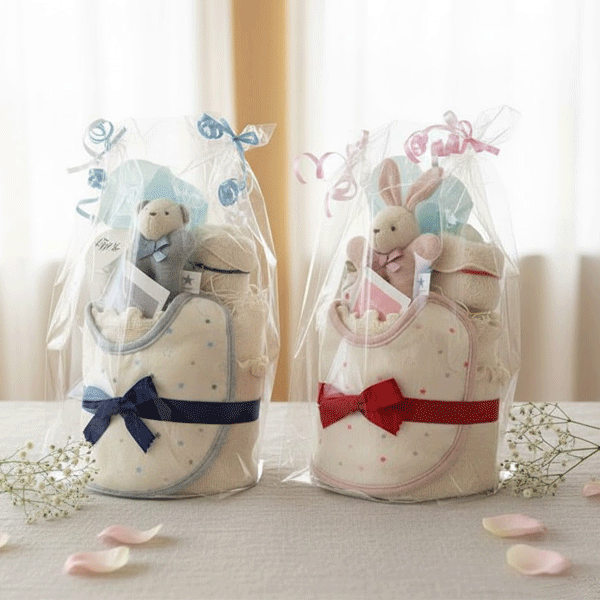 おむつケーキ　ダイパーケーキ　出産祝い　ベビーギフト　ブルー　ピンク　おむつ...
