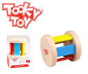 ウッドローラー　ベビートイ　ファーストトイ　TOOKY TOY　トーキートイ　木のおもちゃ　木製　木製玩具　木製おもちゃ　プレゼント　男の子　男児　女の子　女児