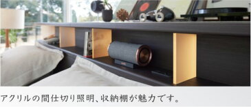 シモンズベッド shelf シェルフ シングル ドロアータイプ・引き出し付き 収納タイプ フラット 棚付き 照明 ナチュラル ミディアム ダークブラウン グレージュ simmons 送料無料 日本製 フレームのみ