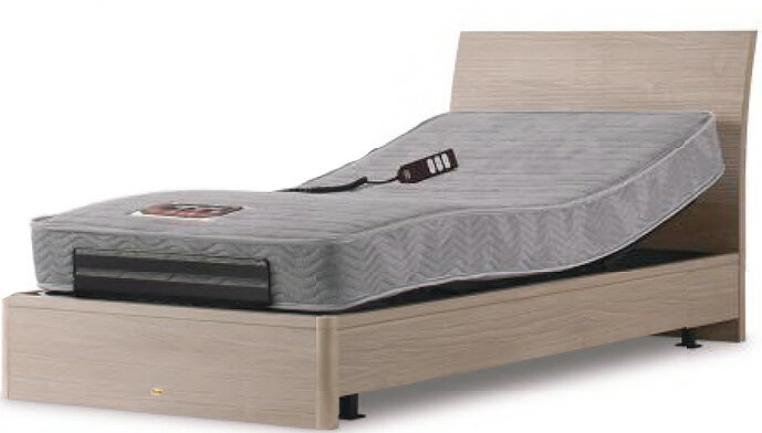 シモンズベッド ソフトカーブ2 soft curve2 シングル 2モーター電動ベッド 介護ベッドとしても ベッドセット マットレス付き ウェイクアップベッド 国産/日本製(一部海外製) 自立支援 木製 シンプル simmons
