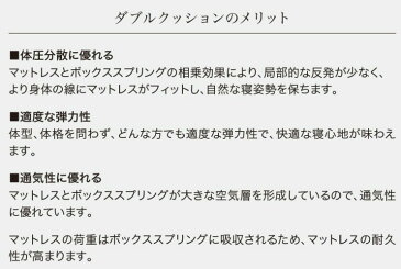 シモンズベッド ダブルクッション用ボックススプリング ボトムマットレス ダブル BB1201A/BB1202A 送料無料 simmons ボトムのみ