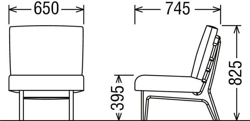 カリモク CD5905 CD5955 肘無し食堂椅子 食卓椅子 ダイニングチェア パーソナルチェア 背もたれ LDチェアー LDソファー 布張りファブリック 選べるカラー オーク 楢 ナラ チェリー ウォールナット メープル 木製 karimoku 国産/日本製家具 正規取扱店 単品 バラ売り [2]