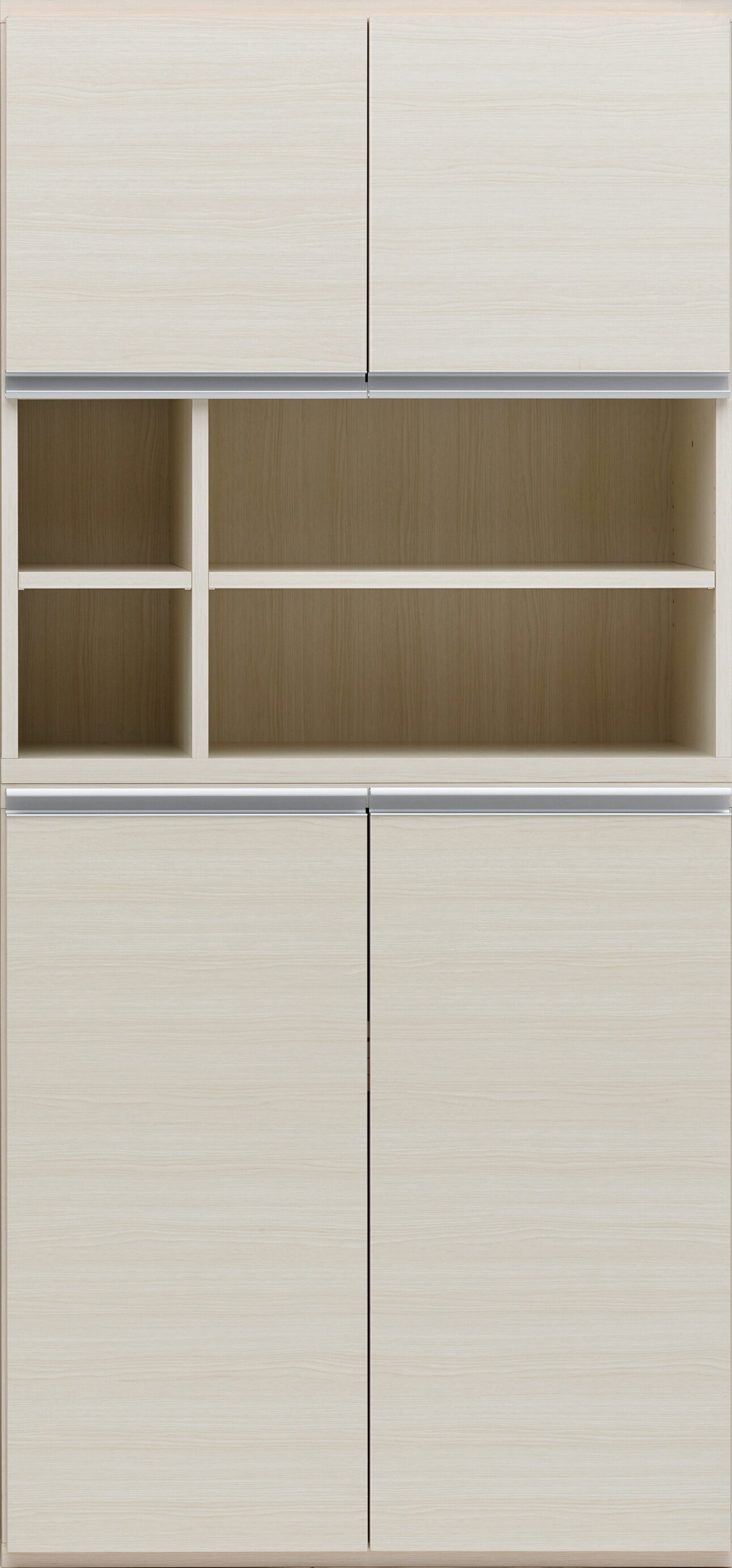 【2色】ECS-91L・ECD-91H 二段 シンプル 省スペース シューズボックス 靴箱 ゲタ箱 下駄箱 フナモコ ホワイトウッド リアルウォールナット 幅90 ラック 玄関収納 国産/日本製 送料無料 完成品(3)