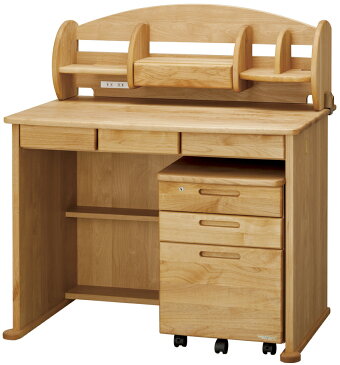 堀田木工 windy ダック ナチュラル 木目を生かしたデスク 100サイズパソコン机 ライティングデスク・学習デスクとしても アルダー材 天然木無垢 自然素材 カントリーシンプル 送料無料 完成品 オイル仕上げ 木製