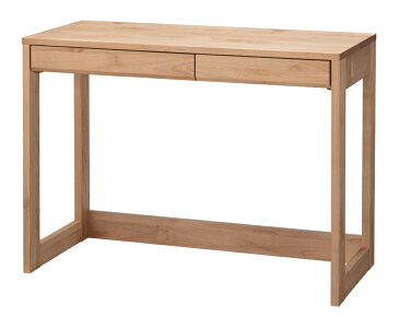 堀田木工 carlo カルロ ナチュラル 木目を生かしたデスク 100サイズパソコン机 ライティングデスク・学習デスクとしても アルダー材 天然木無垢 自然素材 カントリーシンプル 送料無料 完成品 オイル仕上げ 木製