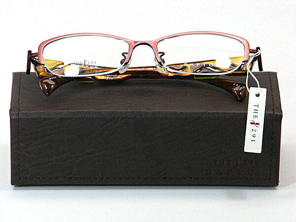 送料無料・純粋国産【THE 291】度付きレンズ付メガネセット【R408-2-C3】