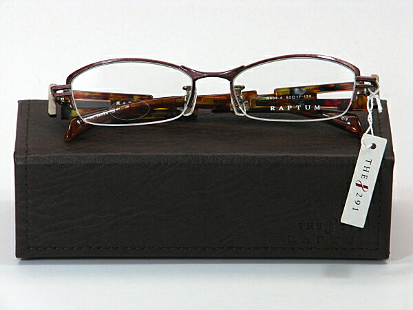 送料無料・純粋国産【THE 291】度付きレンズ付メガネセット【R408-4-C3】