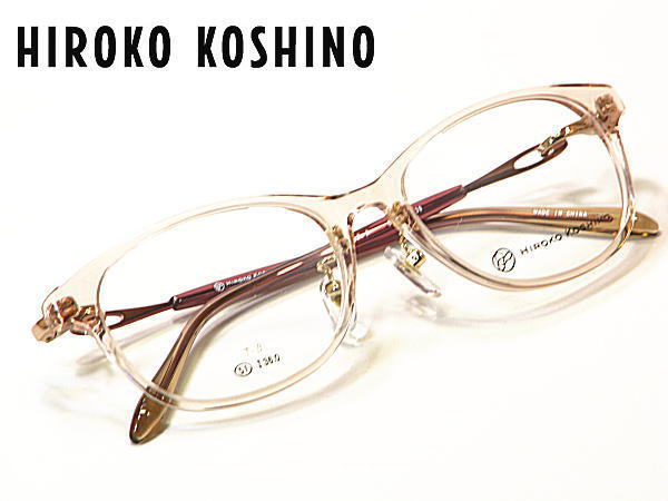 HK-5028-C2 ヒロコ コシノ【HIROKO KOSHINO】度付きレンズ付メガネ【HK-5028-C2】送料無料 新作 チタン フルリム
