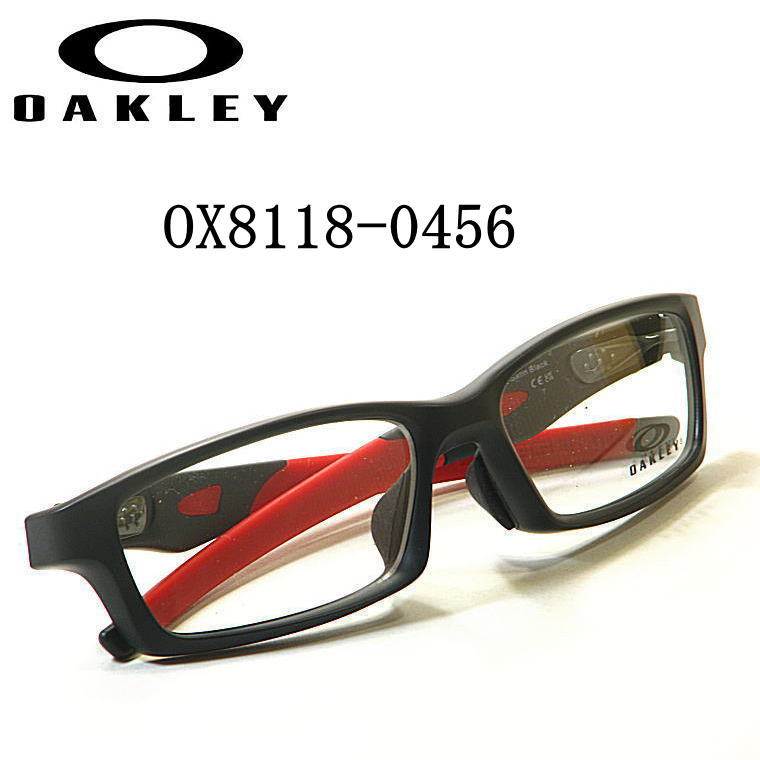 yI[N[FXzI[N[ Klt[CROSSLINK NXN OX8118-0456 56TCY AWAtBbgxtYt OAKLEY CROSSLINK @yOX8118-0456z(Satin Black/Red)