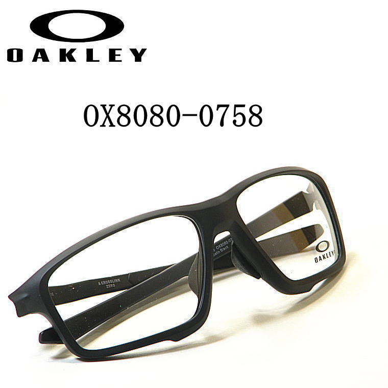 yI[N[FXzI[N[ Klt[CROSSLINK ZERO NXN@[ OX8080-0758 58TCY AWAtBbgxtYt OAKLEY CROSSLINK ZERO@yOX8080-0758z(Satin Black)