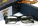 【本物】送料無料・エド・ハーディー【Ed Hardy】度付きレンズ付メガネセット【EHOA-004-BLACK-HORN】(4)
