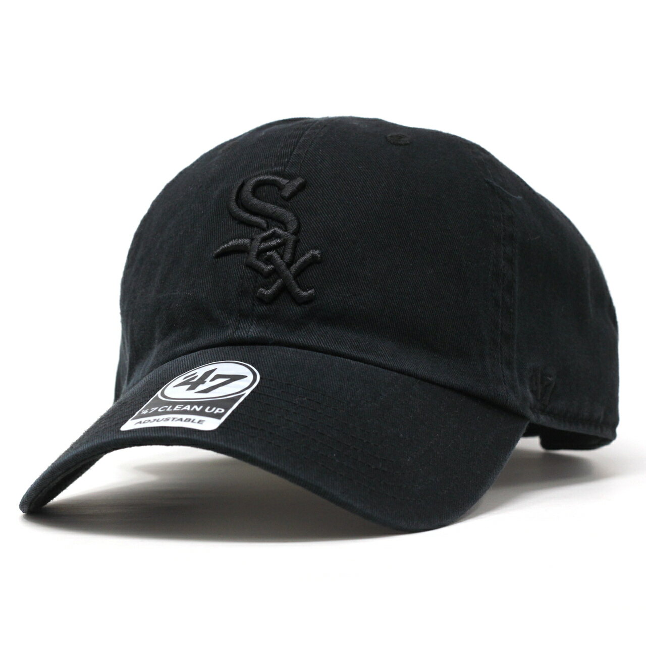 キャップ 47brand クリーンナップ フォーティーセブン 039 White sox Black Tonal 039 47 CLEAN UP Black Black メンズ レディース ホワイトソックス MLB公式