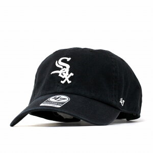 47brand ꡼ʥå եƥ֥ White sox Home '47 CLEAN UP Black ֥å ե꡼ ˹ SOX å å  ١ܡ륭å  ۥ磻ȡå  [ baseball cap ]