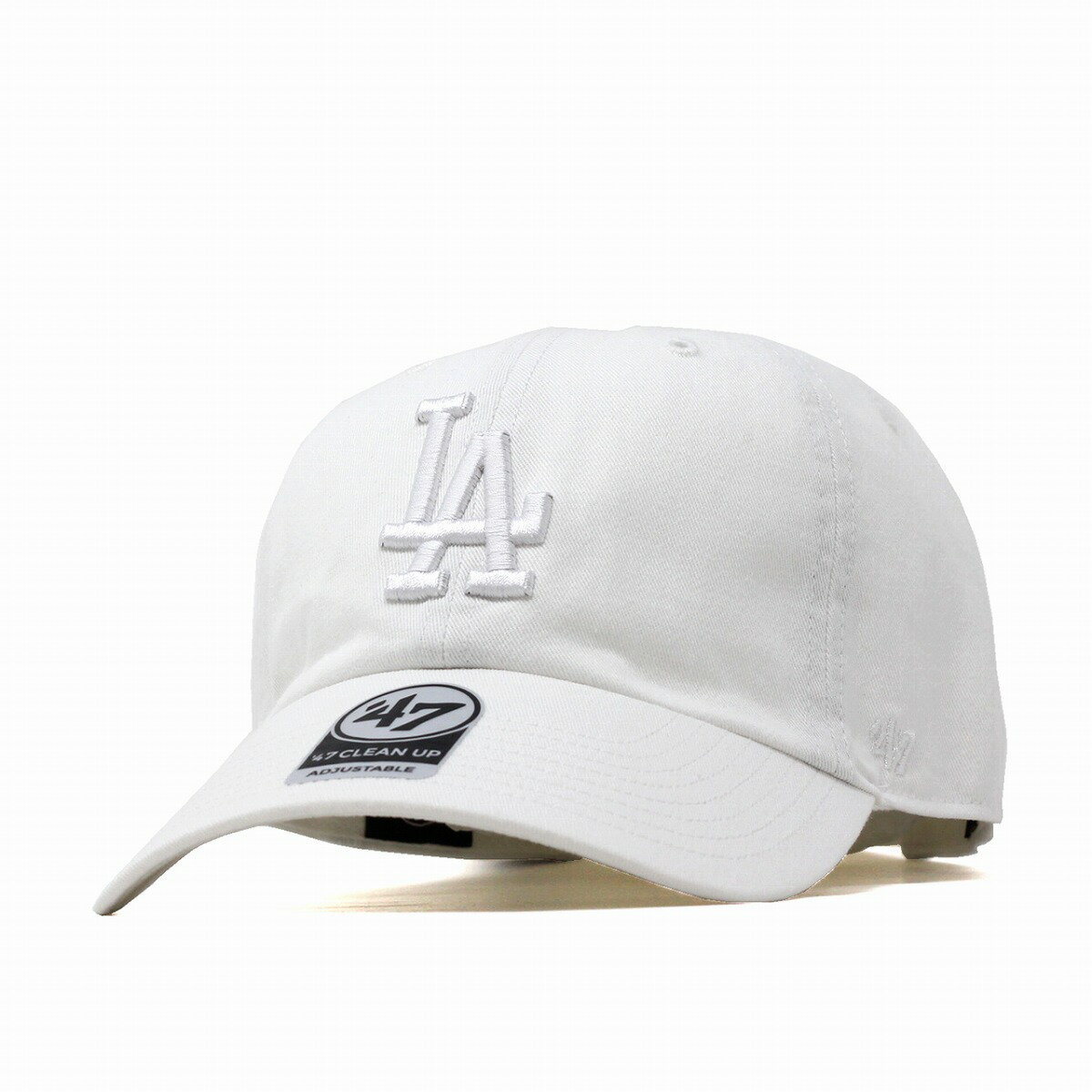 47brand 47キャップ la キャップ クリーンナップ フォーティーセブン キャップ ドジャース Dodgers '47 CLEAN UP White フリーサイズ 帽子 LA ロサンゼルス・ロジャース 野球 ベースボールキャップ ホワイト 白 [ baseball cap ]