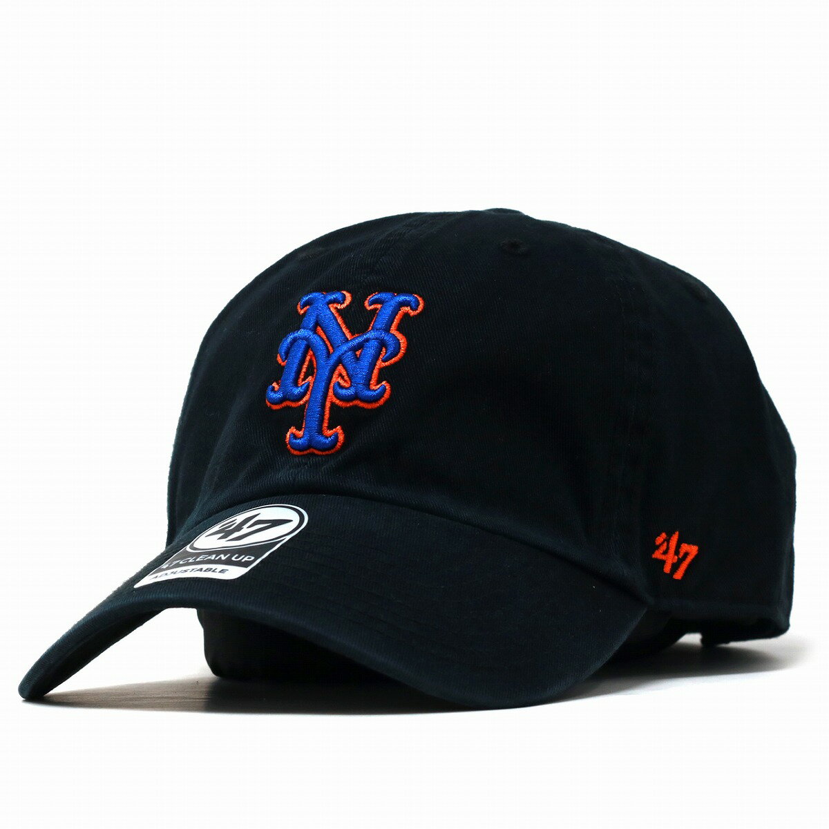 キャップ 47brand 47キャップ クリーンナップ フォーティーセブン ニューヨーク メッツ メッツ Mets 039 47 CLEAN UP ブラック 10代 20代 30代 40代 誕生日 プレゼント 父の日 baseball cap