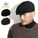 キャスケット ウール ステットソン メンズ 帽子 キャスケット 冬 防寒 STETSON 紳士 帽子 キャスハンチング フリース キャスケット フェルト 帽子 ...